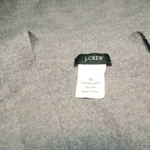 J crew Wool Cropped V Cardigan