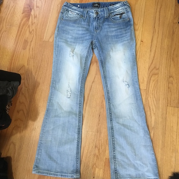 ReRock boot cut jeans SZ 8 from express worn once