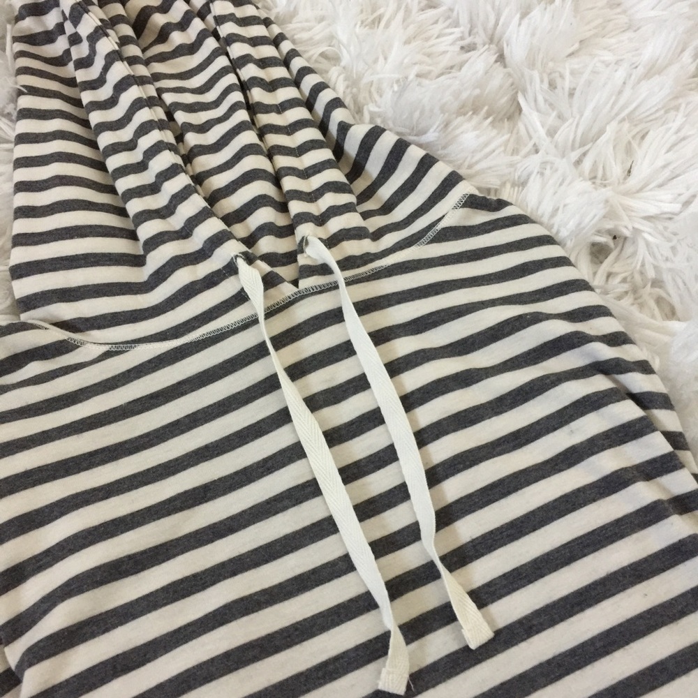 Striped Pullover Hoodie