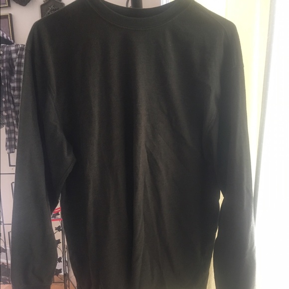 $4 Men's Olive Green long sleeve tee