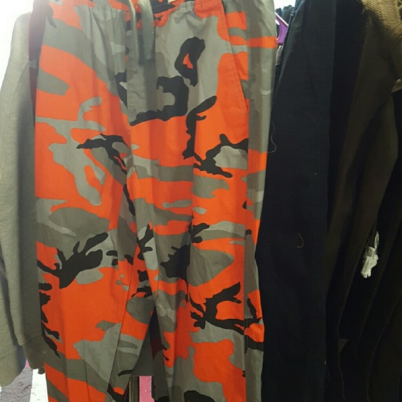 Camo joggers sold