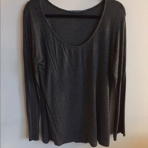 Dark Grey Brandy Melville Long Sleeve