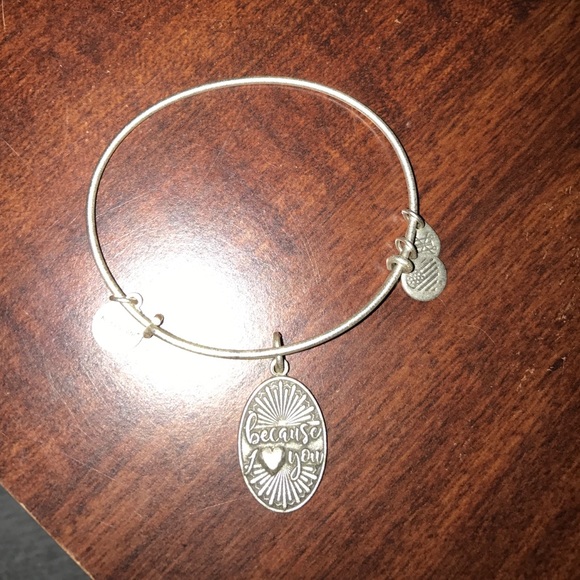 Alex and ani "because I love you" bracelet.