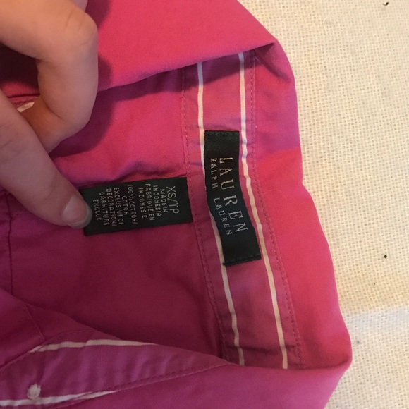 Pink Ralph Lauren top - Picture 3 of 3
