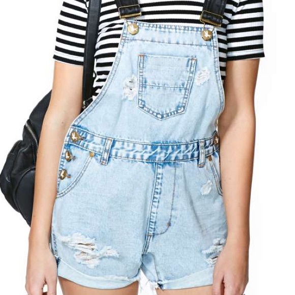 One Teaspoon Superfreak Overalls Size 27