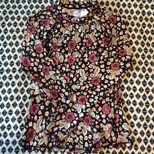 Loft floral rash guard NWT