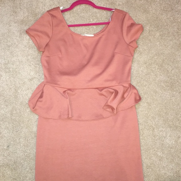 Peplum dress