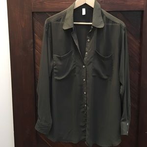 American Apparel chiffon shirt