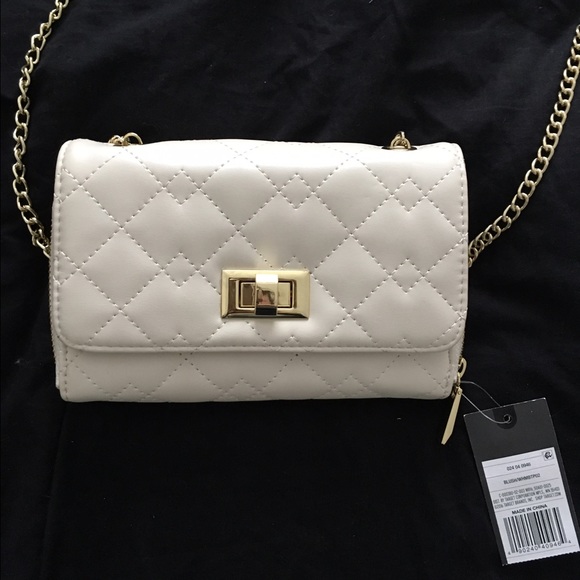 NWT White cross body purse