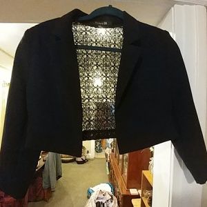 Cropped blazer