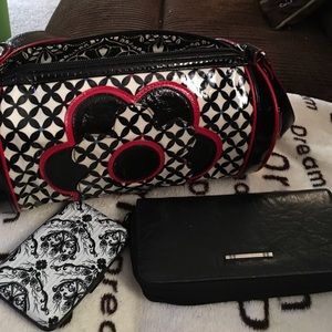 Vera Bradley Barrel purse with accessories