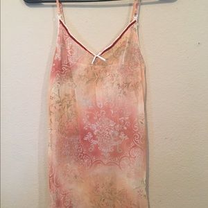 Flowery Spaghetti strap