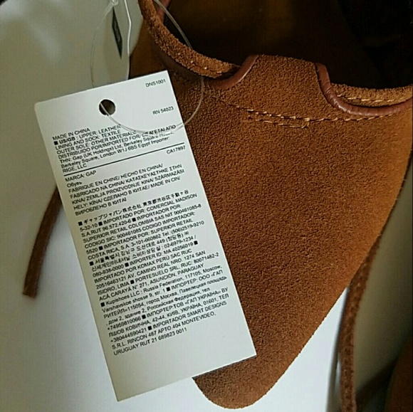 Gap lace up flats shoes size 7 NWOT - Picture 4 of 4