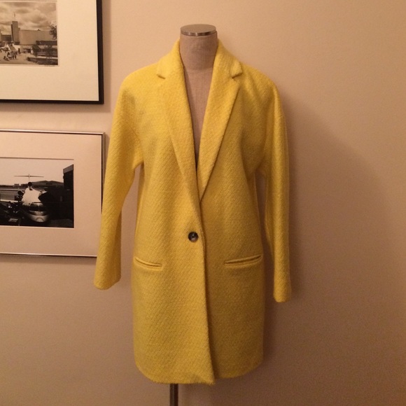 river island yellow jacket