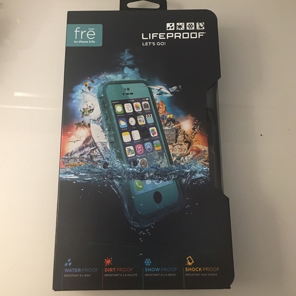 Life proof iPhone 5/5s case Teal