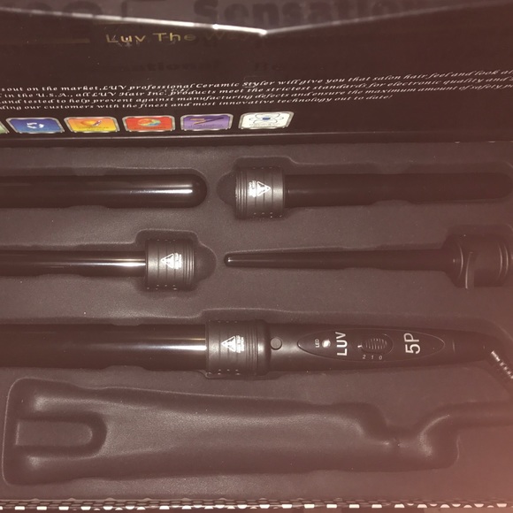 5 PC Interchangeable Curl Wands Never Been Used