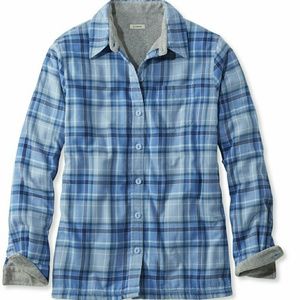 L.L. Bean Fleece-Lined Flannel Shirt