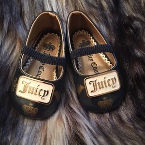 EUC Juicy Couture infant flats