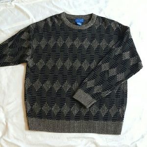 TownCraft Argyle Crewneck Sweater