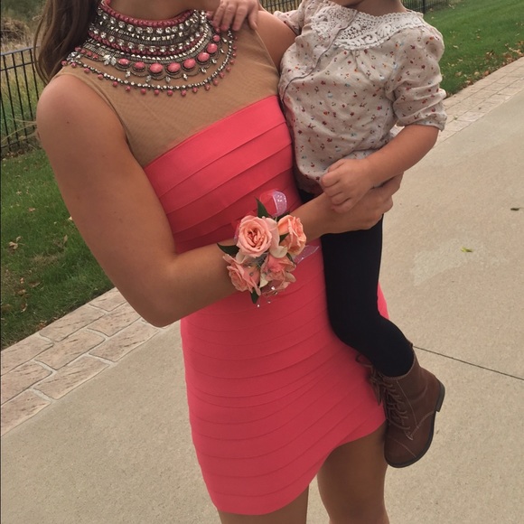 Sherri Hill Style 32080 in Watermelon
