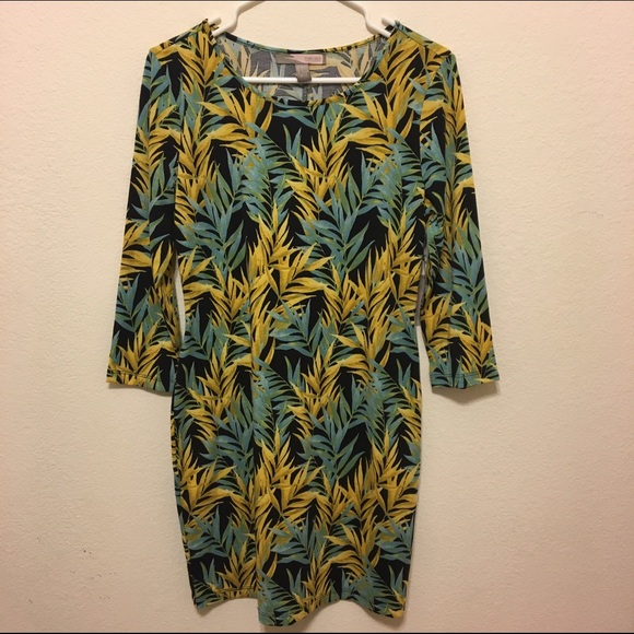 NWT F21 leaves dress