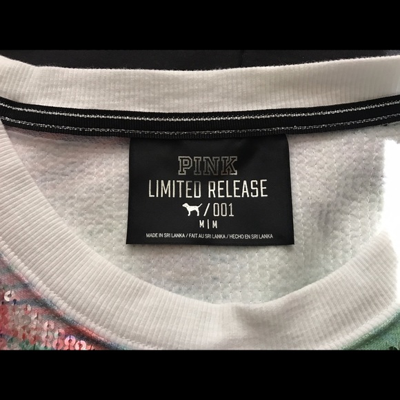 LIMITED RELEASE PINK sequence pull-over - Picture 3 of 3