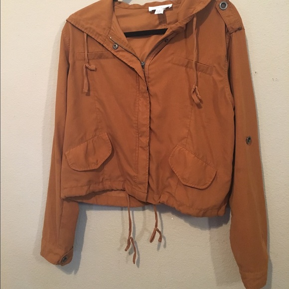 Orange jacket