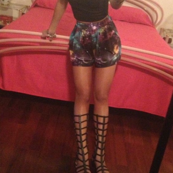 Gypsy warrior galaxy shorts