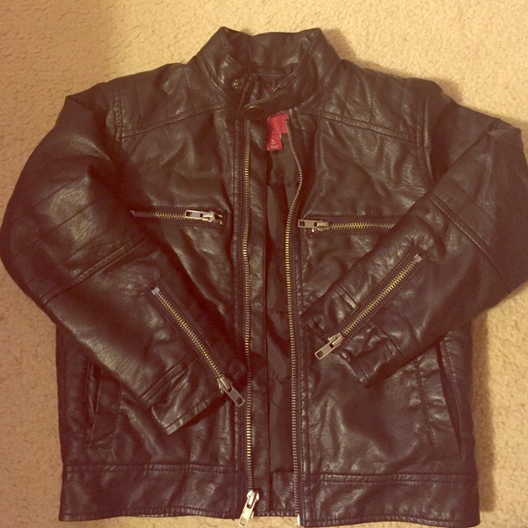 Boys leather jacket