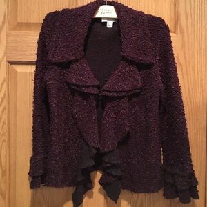 Purple and Black Sweater