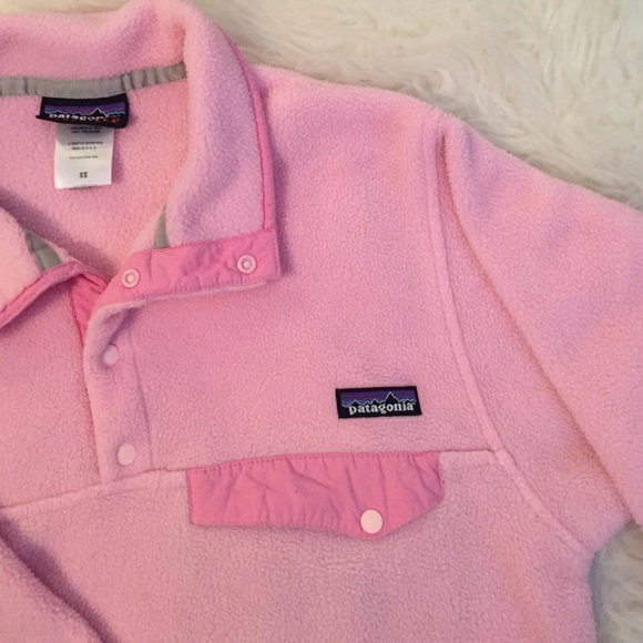 Patagonia Other - Pink Patagonia Synchilla snap, xs women