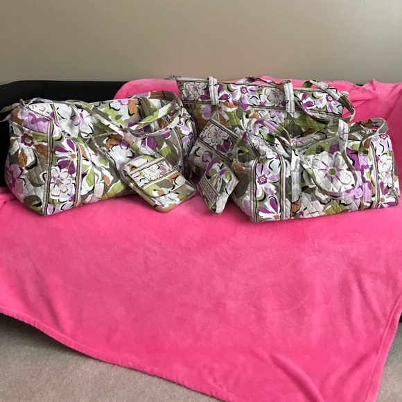 Vera Bradley Travel Set - portobello road