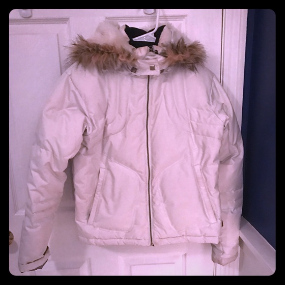 White Columbia jacket