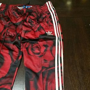 Red and Black Addicks Pants