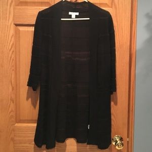 EUC Black Knit Cardigan