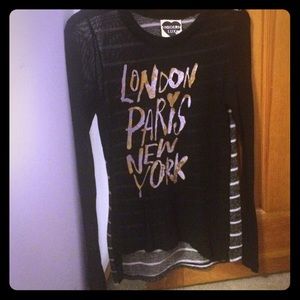 London Paris New York Long Sleeve Shirt