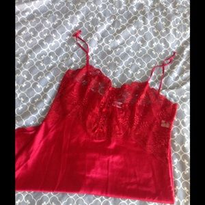 SALE TODAY  ❤️ Valisere red satin slip.