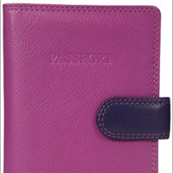 Passport holder RFID blocking NWT