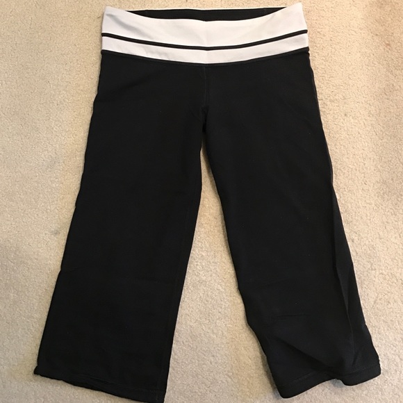 Lululemon used size 8 crops