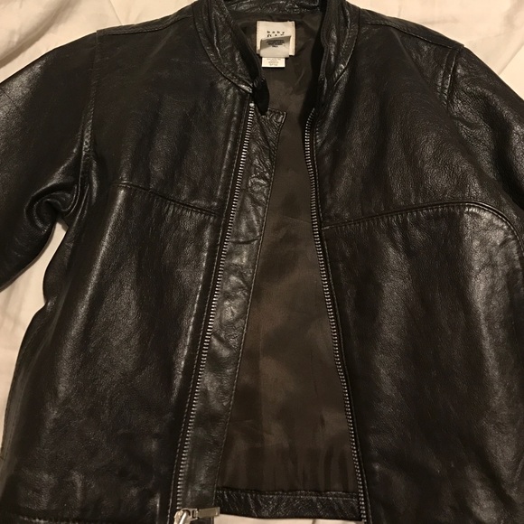 SOLD 💨✌🏾Boys Gap 💯 leather jacket
