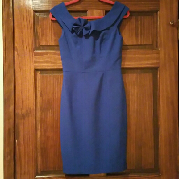 Royal blue dress