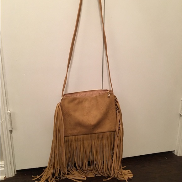 Fringe purse