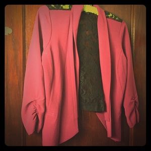 Lace blazer