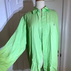 Ralph Lauren men's Blake silk linen blend shirt