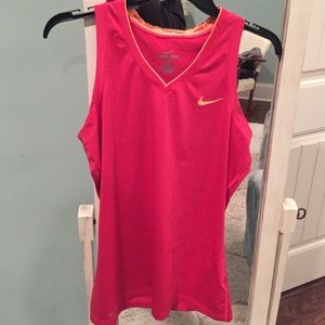Nike pro dri fit work out tank