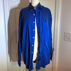 Ralph Lauren men's Blake silk/linen shirt