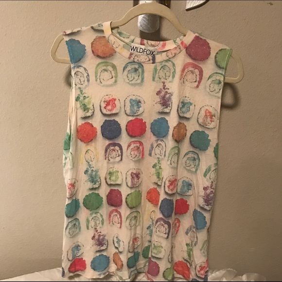 WILDFOX Sushi Muscle Tank