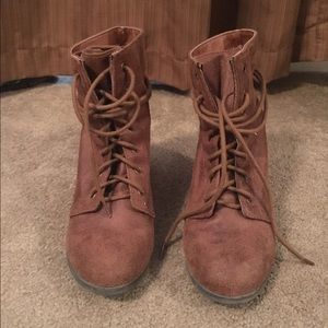 Charlotte Russe heeled boots