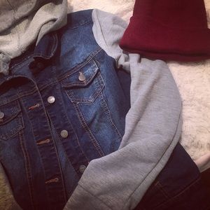 Grungy Denim Jacket.