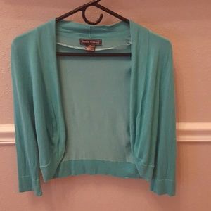 Jessica Howard Teal Shrug